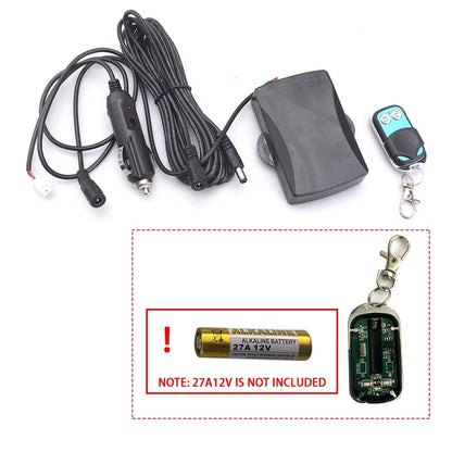 Universal Electric Exhaust Cut Out Valve Muffler Kit Double Valve 2.25'' 2.5'' 3'' for Exhaust Pipes